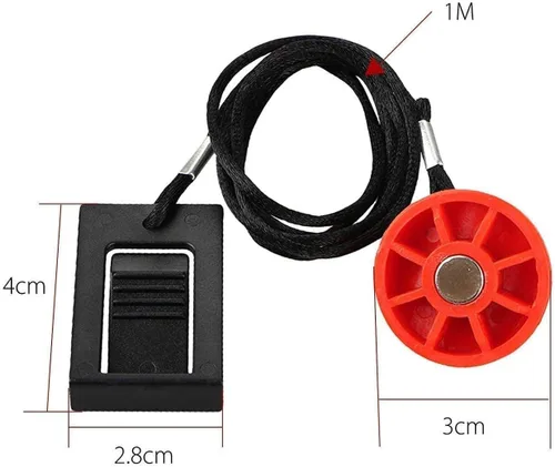Vista 5 de Llave de seguridad con imán para cinta de correr EEEKit