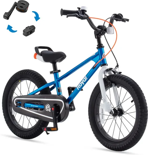 Vista 42 de RoyalBaby EZ Kids Bike 12 14 16 18 20 Inch Balance Pedal 2-in-1 Training Bicycle Boys Girls Ages 3 to 12 Years Easy Learn for Beginners