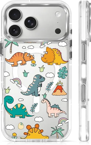 Vista 125 de Funda para iPhone 13 Pro, transparente con bonito patrón de tiburón azul, compatible con Magsafe funda protectora suave para mujeres y niñas (blanco)