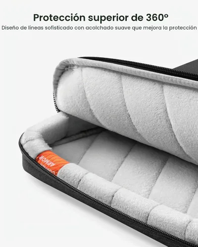 Vista 5 de tomtoc Funda protectora 360 para portátil de 13 pulgadas para nuevo MacBook Air M4/A3240, M3/A3113, M2/A2681, M1/A2337, MacBook Pro de 13 pulgadas