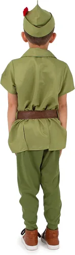 Vista 4 de Little Adventures Disfraz infantil de Peter Pan