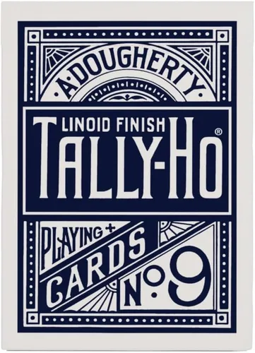 Vista 3 de Tally Ho Cartas de juego con espalda circular (el color puede variar)