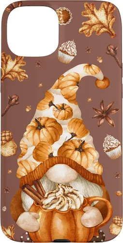 Vista 8 de iPhone 14 Autumn Gnomo Love Pumpkin Spice, Fall Yall y funda de Acción de Gracias