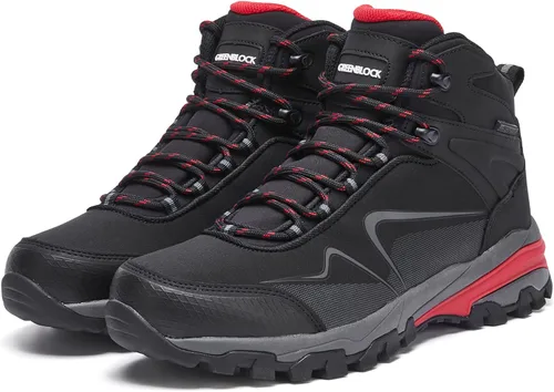 Vista 7 de NS - Botas de senderismo para hombre, impermeables, ligeras, para senderismo