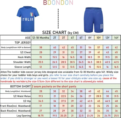 Vista 6 de BDONDON Camisetas de fútbol para niños y niñas, trajes de camiseta de entrenamiento de fútbol para niños y niñas, uniformes