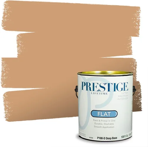 Vista 72 de PRESTIGE Pintura exterior e imprimación en uno, bronceado Aberdeen, plano, 1 galón