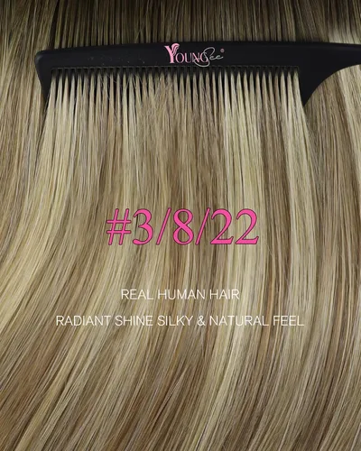Vista 98 de YoungSee Extensiones de Cabello Humano con Cinta Balayage Extensiones de Cabello con Cinta Marrón Oscuro Extensiones de Cabello con Cinta Ombre
