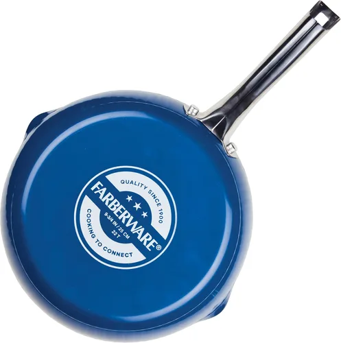 Vista 12 de Farberware Style - Juego de ollas y sartenes antiadherentes con utensilios de cocina, aptos para lavavajillas