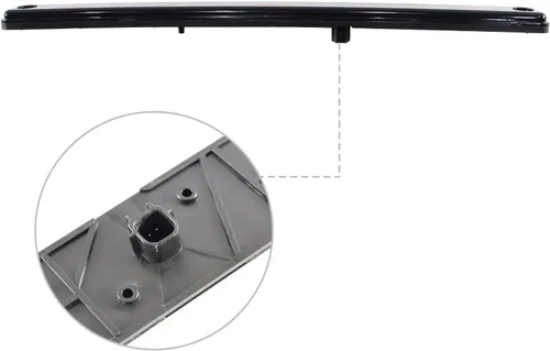 Vista 5 de Lámpara de marcador central trasera roja compatible con Ford Super Duty Dually DRW 2017-2022 con coleta