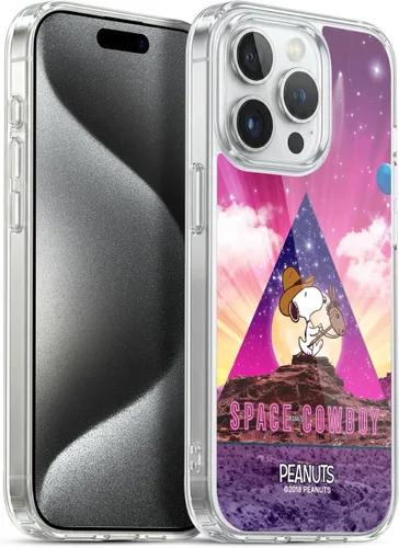 Vista 63 de Head Case Designs Funda de gel con licencia oficial de Peanuts Nebula Cactus Needles Snoopy Space Cowboy [protección de grado militar] compatible