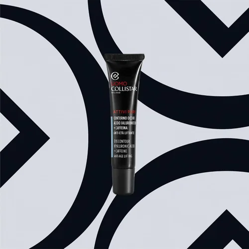 Vista 2 de Collistar Uomo Attivi Puri Contorno Occhi Acido Ialuronico + Caffeina Anti-età Liftante, Contorno de ojos Ácido Hialurónico 0.5 fl oz, 0.5 Fl Oz