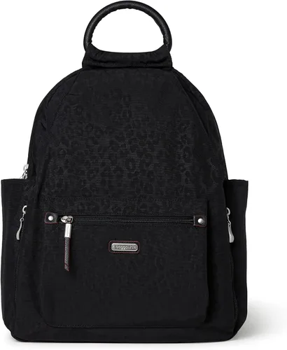Vista 71 de Baggallini Mochila todo el día para mujer con pulsera de teléfono RFID, Negro, talla única