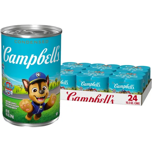 Vista 15 de Campbell's Sopa condensada para niños, pasta de Disney Princess Cool Shapes con pollo en caldo de pollo, lata de 10.5 onzas (paquete de 4)