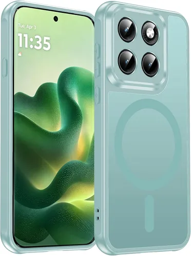 Vista 333 de LeYi Funda para teléfono Samsung-S23: protector de pantalla e imán MagSafe Púrpura