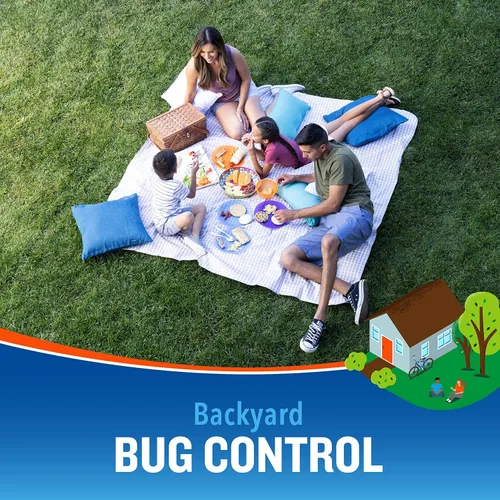 Vista 3 de Cutter Backyard Bug Control Concentrado de Spray, Repelente de Mosquitos, Mata Mosquitos, Pulgas y Hormigas Listadas, 32 Onzas Líquidas