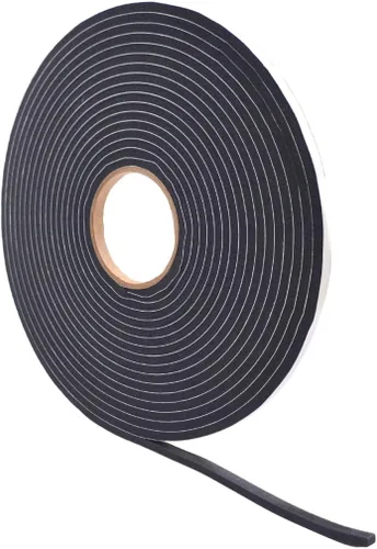 Vista 16 de WOD SSFLDFT Cinta aislante de espuma autoadhesiva de 1/2 pulgada de grosor, 1 pulgada x 25 pies, fabricada en Estados Unidos, impermeabilización