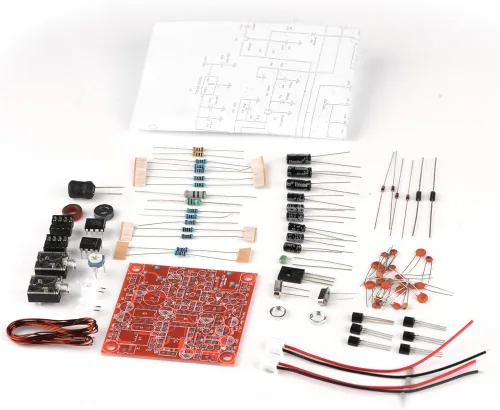 Vista 4 de Transmisor de radio de onda corta para recibir 49er accesorios de 3 W, kit de radio CW plplaaoo HAM Radio QRP Kit CW Radio CW Radio CW Transmisor