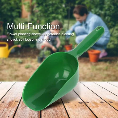 Vista 4 de Cucharas de plástico multifunción para jardín, pala de suelo, herramienta de excavación, cultivo para patio casero