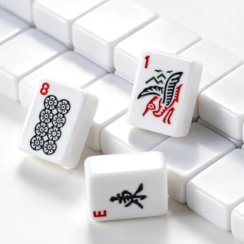 Vista 3 de Conjunto de mahjong chino estilo americano