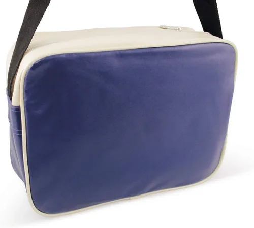 Vista 2 de BRISA VW Collection - Bolso de hombro para Volkswagen Samba Bus T1 Camper Van (azul)