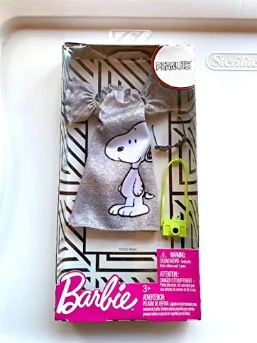 Vista 4 de Barbie Ropa: Muñeco Snoopy Dess de maní y 2 accesorios