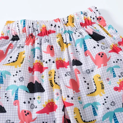 Vista 4 de Pantalones Lluvia niños Pantalones dibujos animados niños y niñas impermeables Pantalones divididos Pantalones
