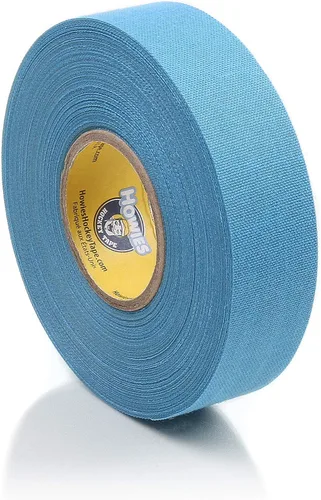 Vista 25 de Howies Hockey - Cinta adhesiva de tela de color de 1 pulgada o cinta transparente para espinilleras, 1 paquete, agarre fuerte, cinta adhesiva