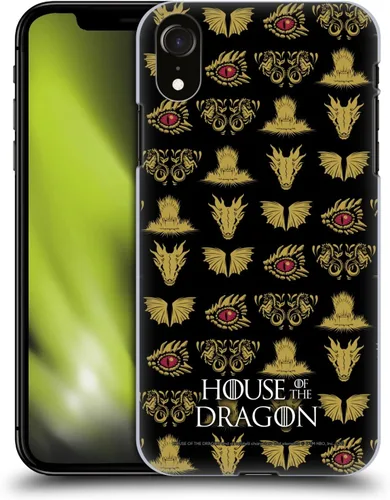 Vista 8 de Head Case Designs Officially Licensed House of The Dragon: Television Series Crown Graphics Hard Back Case Compatible with Apple iPhone XR