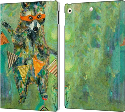 Vista 8 de Head Case Designs Wyanne - Funda de piel con licencia oficial de Wyanne Blue Watercolour Bear Animals 2, compatible con Apple iPad 10.2