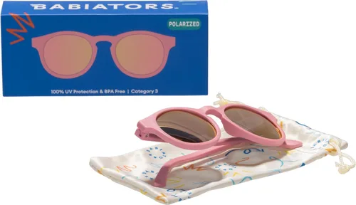Vista 4 de Babiators Gafas de sol con agujero, protección UV Pretty in Pink - Polarizado
