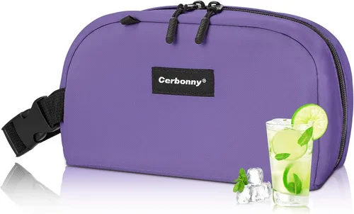 Vista 34 de Cerbonny Pequeña bolsa refrigeradora, bolsa de almuerzo congelable para niños y adultos, pequeña bolsa aislada, mini bolsa portátil para aperitivos