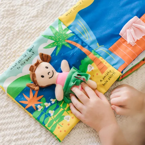 Vista 7 de Libro suave de actividades para bebé Melissa & Doug, What Should I Wear?