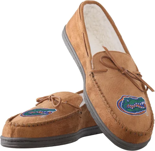 Vista 29 de FOCO NCAA NCAA - Pantuflas tipo mocasín con logotipo de equipo universitario para hombre