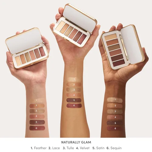 Vista 4 de jane iredale PurePressed Eye Shadow Triple Sombra de ojos a base de minerales altamente pigmentada Fórmula duradera y resistente a las arrugas