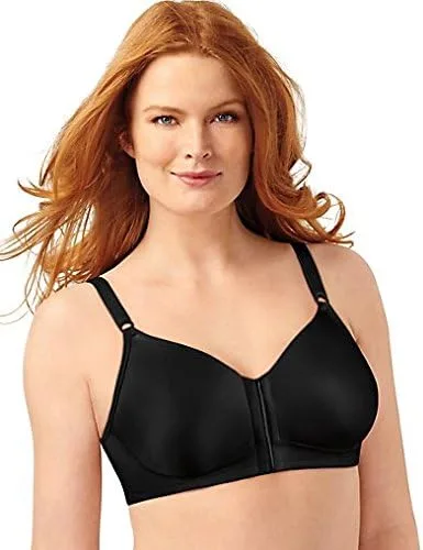 Vista 2 de Playtex Sujetador de cobertura completa para mujer, 18 horas, sensacionalmente elegante, sin cables, cierre frontal, US4930