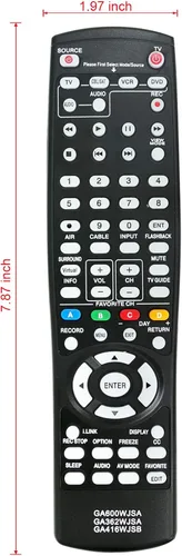 Vista 4 de Nuevo GA362WJSA GA416WJSB GA600WJSA Reemplazo remoto para Sharp TV LC45D40U