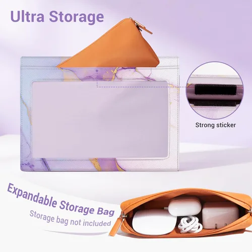 Vista 3 de CoBak Funda para Microsoft Surface Pro de 12" (2025), Premium Business Cover con soporte multiángulo, soporte para lápiz capacitivo integrado