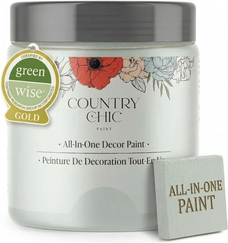 Vista 36 de Country Chic - Pintura a la tiza todo en uno para muebles y armarios, ecológica, acabado mate, con primer y sellador, para madera y metal, Alchemist