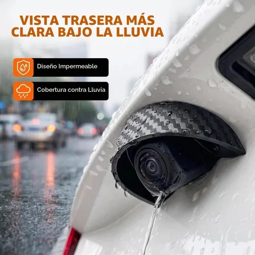 Vista 5 de Cubierta impermeable del escudo de la lluvia de la cámara de visión trasera
