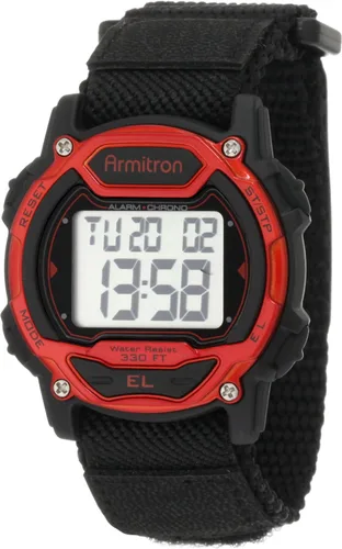 Vista 5 de Armitron Reloj deportivo unisex con cronógrafo digital con correa de nailon, 45-7004