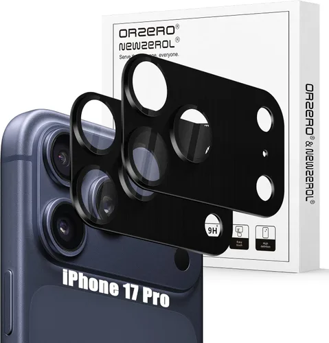 Vista 9 de Orzero Paquete de 2 protectores de lente de cámara compatibles con Google Pixel 9 Pro XL, protector de cámara de metal y vidrio de alta calidad