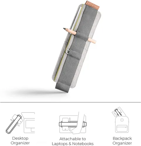 Vista 10 de Beblau Slim - Organizador portátil para tecnología – Accesorio para portátil y portátil que se puede acoplar Se adapta a 13"-17" Inserción