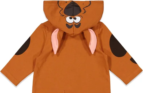 Vista 7 de Scooby-Doo Overol de cosplay con cremallera para recién nacidos a niños grandes