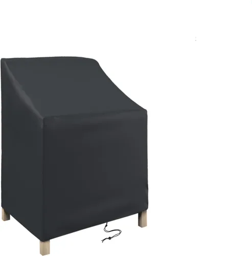 Vista 13 de STARTWO Fundas apilables para sillas de patio, resistentes e impermeables, para muebles de exterior, se adapta a 4-6 sillas de comedor apilables, 36