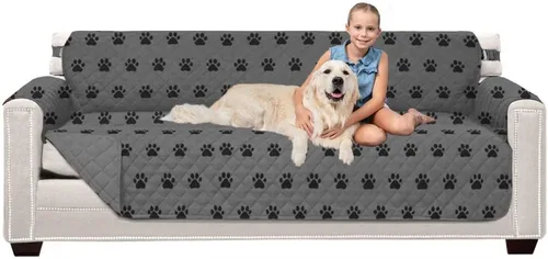 Vista 79 de Sofa Shield - Funda para sofá Loveseat con correa patentada, protector de cojín, funda reversible diseñada en EE. UU. resistente a manchas