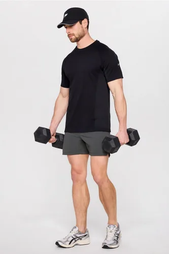 Vista 71 de Fabletics The One - Pantalón corto para hombre (forro), entrenamiento, natación, ligero, de secado rápido, bolsillo con cremallera, tejido elástico