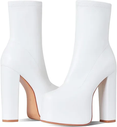 Vista 2 de Lovee Cosee Platform Boots for Women Chunky High Heel GoGo Boots Ankle Booties