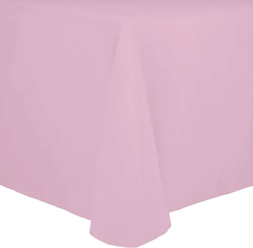 Vista 7 de Ultimate Textile Cotton-Feel - Mantel ovalado de poliéster hilado resistente a las manchas y a las arrugas, lavable a máquina, color berenjena, 1