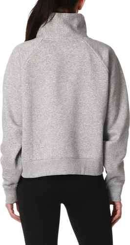 Vista 3 de Under Armour Rival - Suéter de forro polar con cuello cruzado para mujer