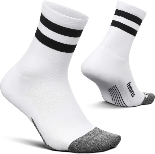 Vista 28 de Feetures Calcetines Elite Light Cushion Mini Crew Negro (3 pares)